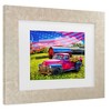 Trademark Fine Art - Celebrate Life Gallery American Country Truck Matted Framed Art - 3 of 4