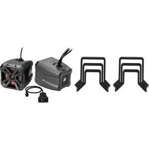 Kicker 48BTCAN65 BTCAN65, 6.5" Bluetooth Powered Speaker; Universal Powersport Can w/ Square Tubing Mount Bundle - 1 of 4
