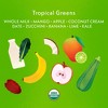 Once Upon a Farm Organic Smooth Melts Baby Snacks - Tropical Greens - 1oz - 3 of 4