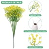 Unique Bargains Artificial Baby's Breath Plastic Real Touch Handmade Simulation 11.4" - 2 of 4