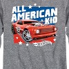 Boys' - Hot Wheels - All American Kid Long Sleeve Graphic T-Shirt - 2 of 4