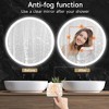 Round Tempered Glass Bathroom Mirror - 2 of 4