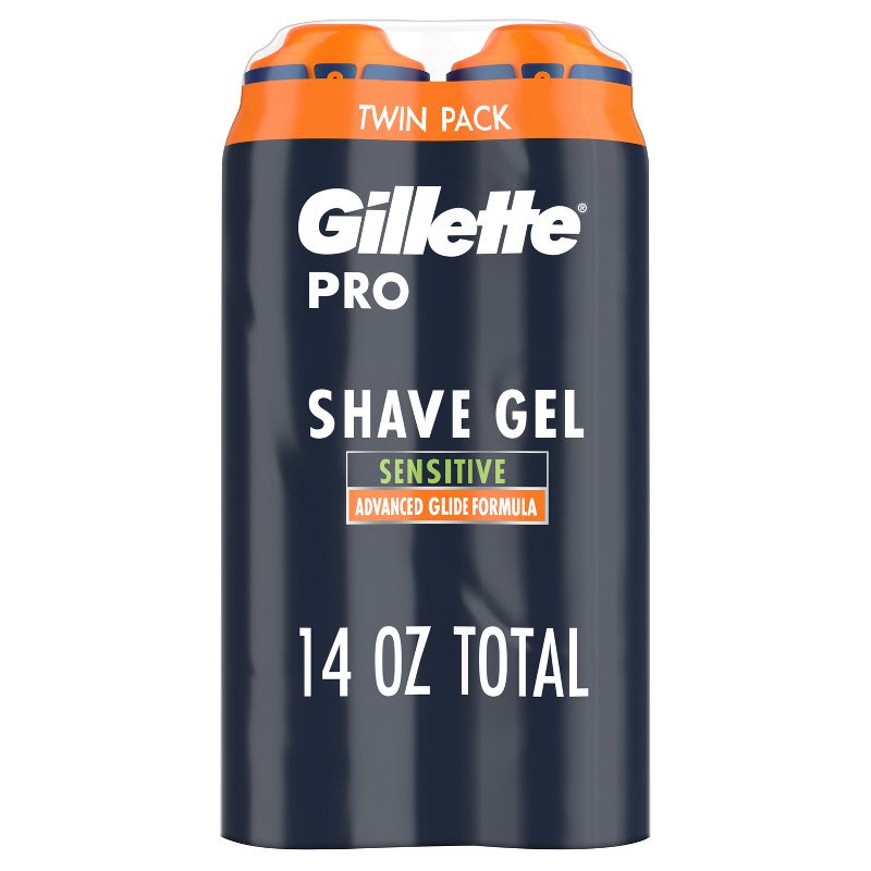 Gillette PRO Men's Sensitive Shaving Gel - 7oz, 1 of 10