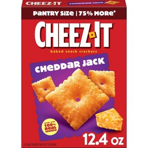 Cheez-It Cheddar Jack Baked Snack Crackers 12.4oz - 1 of 4