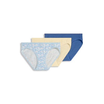 Jockey Women's Organic Cotton Stretch Logo Bikini - 3 Pack