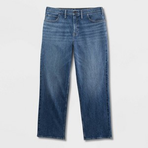 Men's Big & Tall Straight Fit Jeans - Goodfellow & Co™ Medium Blue - 1 of 1