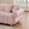 NicBex 89.37 Inch Modern Sofa Couch with 4 Throw Pillows and Spring-Wrapped Cushions for Living Room,Small Space,Office,Apartment - 4 of 4