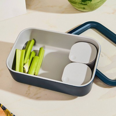 Gray 4-Piece Lidded Ramekin Set for Sauces and Snacks