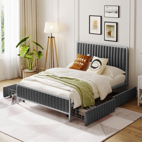 Target bed frames queen online