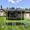 14FT Trampoline for Kids and Adults with Net, Outdoor Recreational Trampolines for Family - 2 of 4