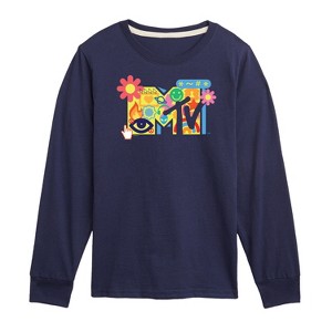 Boys' - MTV - Y2k Logo Long Sleeve Graphic T-Shirt - 1 of 3