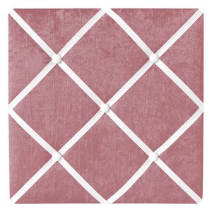 Sweet Jojo Designs Girl Fabric Photo Memo Board Lace Pink - 1 of 4