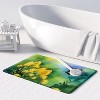 "LunaLulinlk Goldenrod in Watercolor Memory Foam Kitchen Mat Bath Rugs " - 2 of 4