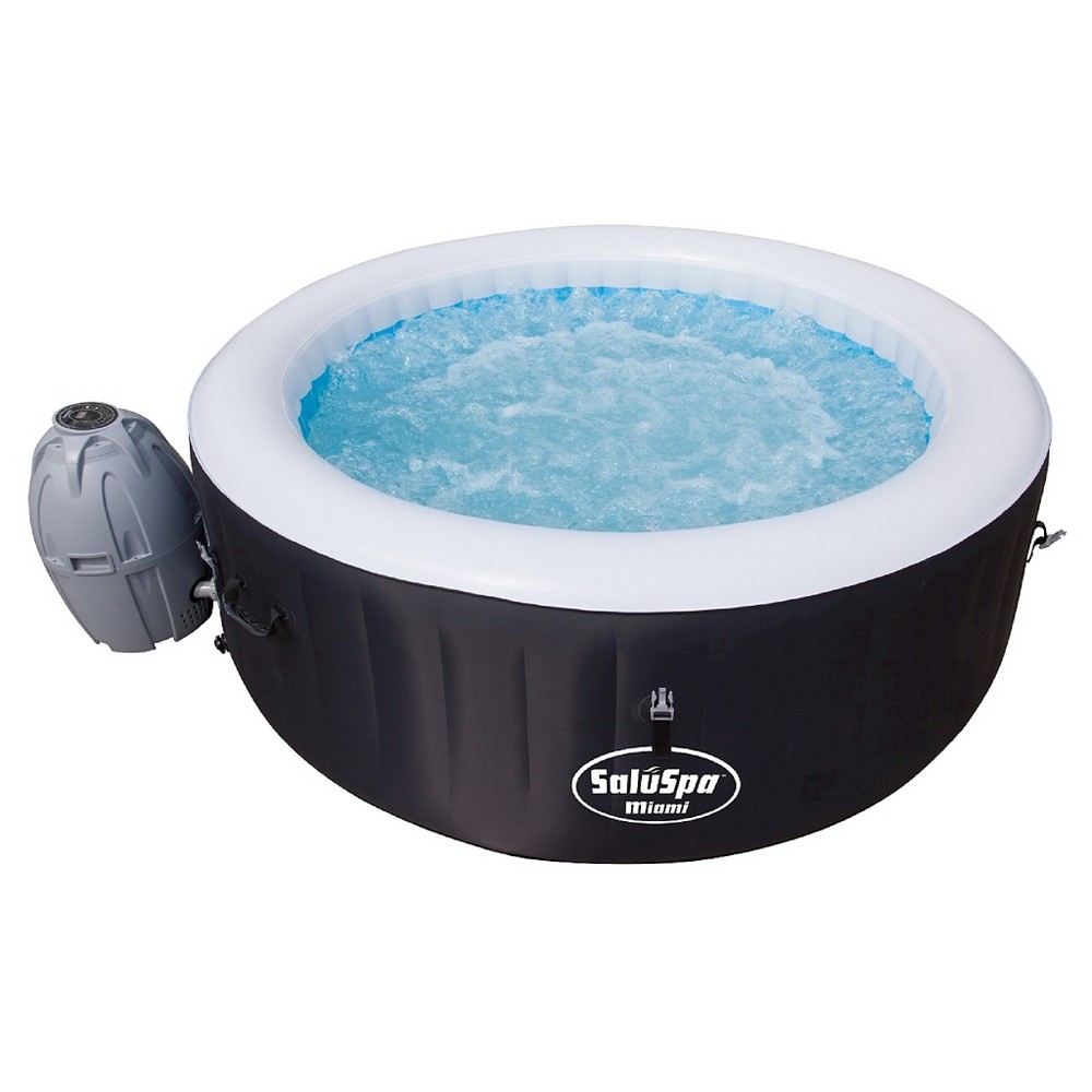 Bestway SaluSpa 71 x 26 Inch Inflatable Portable 4-Person Spa Hot Tub  54124