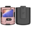 Nakedcellphone Slim Case and Belt Clip Holster Combo for Motorola RAZR 5G Phone (XT2071, 2020) - 4 of 4
