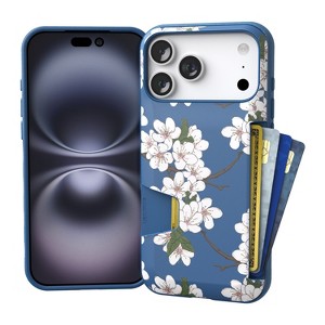 Smartish iPhone 17 Wallet Case - Wallet Slayer Vol 1 - Slim Grip Card Holder Cover - 1 of 4