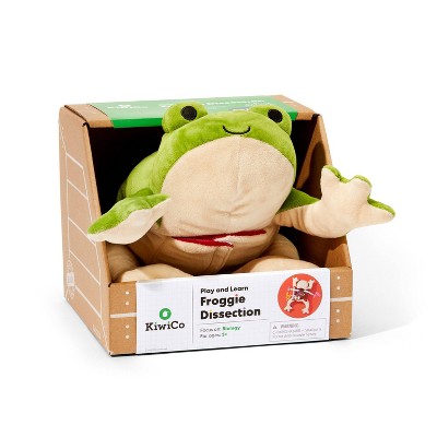KiwiCo 4" Froggie Dissection Lab Stuffed Animal