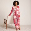 Lands' End Women's Print Flannel Pajama Pants - 4 of 4