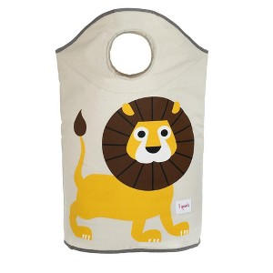 3 Sprouts Baby & Kids Laundry Hamper - Lion - 1 of 4