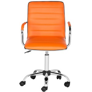 Suzy Desk Chair Orange - Safavieh