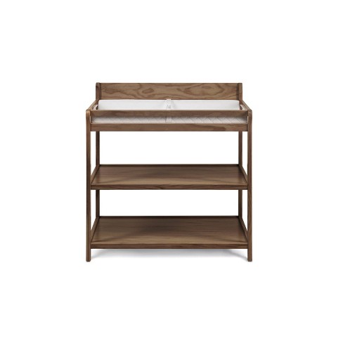 Brown hot sale changing table