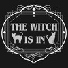Girl's Lost Gods Halloween The Witch Is In Cats T-Shirt - 2 of 4