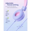 iClever Kids Headphones with Cord, 85/94dB Safe Volume Tech, Bending Resistance Durable, Foldable, Stereo Sound 3.5mm Jack Wired Headphones for Kids - 3 of 4