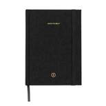 Wit & Delight Lined Journal Black Linen Note to Self