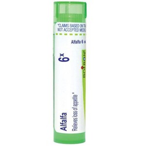Alfalfa 6X by Boiron Homeopathic Single Medicine For Stress & Sleep  -  80 Pellet - 1 of 4