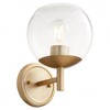 Quorum Lighting Lyon 1 - Light Wall Light in  Aged Brass - 3 of 3