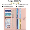 FATMOON Wallets for Women,Ultra Slim Thin PU Leather RFID Blocking Bifold Wallet -with 11 Card Slots & Coin Pocket,for Daily Use,Travel,Business - 4 of 4