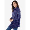 Woman Within Women's Plus Size Perfect Long Sleeve Shirt - 4 of 4