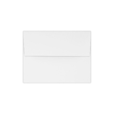 LUX A4 Invitation Envelopes (4 1/4 x 6 1/4) 50/Pack 80lb. White (4872-80W-50)