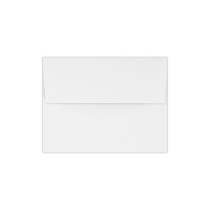 LUX A4 Invitation Envelopes (4 1/4 x 6 1/4) 50/Pack 80lb. White (4872-80W-50) - 1 of 2