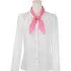 INSPIRE CHIC Women's Solid/Gradient Chiffon Square Soft Sheer Neck Scarves Neckerchief - 2 of 4