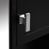 Spassway 28"H White Modern Bathroom Medicine Cabinet with Mirror and Towel Bar Wall Mounted Storage - 4 of 4