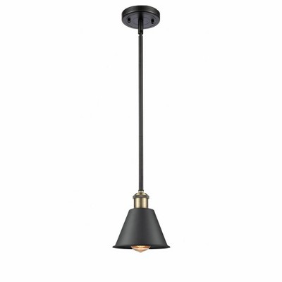 Smithfield - 1 Light Stem Hung Mini Pendant In Industrial Style-7.5 Inches Tall and 7 Inches Wide