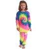 Just Love Girls Tie Dye Two Piece Thermal Underwear Set - 2 of 3