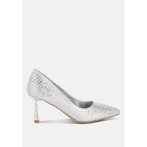 Benjamins Rhinestones Embellished Pumps - 1 of 4