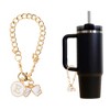 Unique Bargains Round Bow Water Cup Pendant 1 Pc - 3 of 4