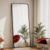 65" x 24" Full Length Mirror with Rounded Corners, Floor Mirror for Standing, Hanging or Leaning in Bedroom or Dressing Room - 2 of 4