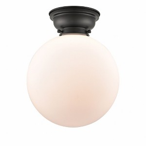 Beacon - 1 Light Flush Mount In Industrial Style-13.15 Inches Tall and 12 Inches Wide - 1 of 1