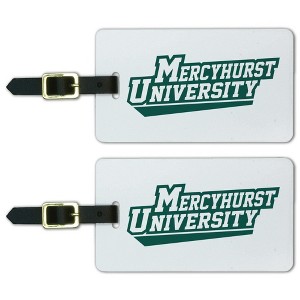 Mercyhurst University Secondary Logo Luggage ID Tags Suitcase CarryOn Cards  Set of 2 - 1 of 4