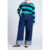 ELOQUII Women's Plus Size Hardware Detail Sweater - 4 of 4