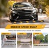 Garvee 2 Pack Rubber Speed Bumps with 25,000 Lbs Capacity, Ideal for Cable Protection On Asphalt, Concrete, and Gravel Roads - 2 of 4