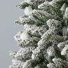 Christmas Snow Kissed Pine Flocked Slim Tree 7ft - 4 of 4