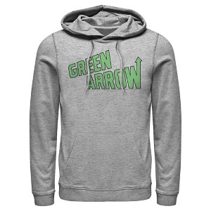 Men's Justice League Arrow Logo Pull Over Hoodie - 1 of 3