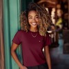 Dalix Womens Lil Coffee Jersey Tee - 3 of 4