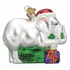 Old World Christmas Blown Glass Ornament for Christmas Tree, White Elephant - 4 of 4