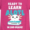 Girls' - Instant Message - Learn Alotl In 2nd Grade Fitted Short Sleeve Graphic T-Shirt - 2 of 4